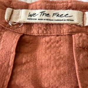 We The Free Quilted Top in Warm Terracotta